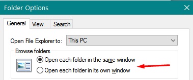 Clicking in Nav pane in file exlorer opens new window-screenshot_1.jpg