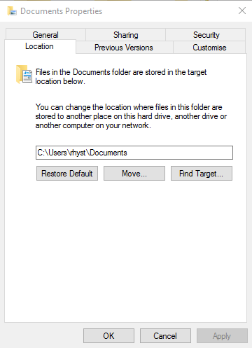 Two 'Documents' Folders under This PC-194181ebca655b945b87802690fbf218.png