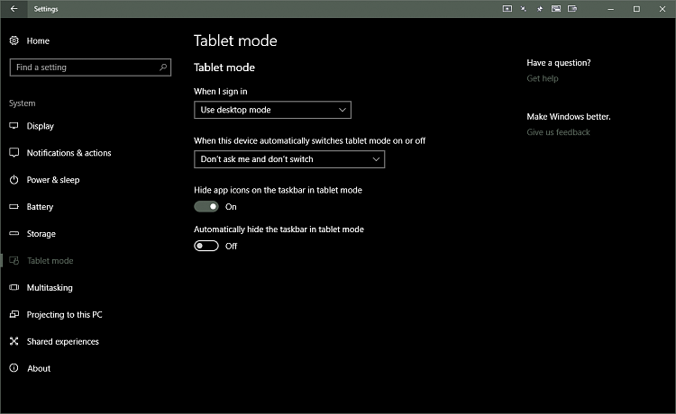 Strange behavior from taskbar-cursor interaction?-system-tablet-mode-settings.png