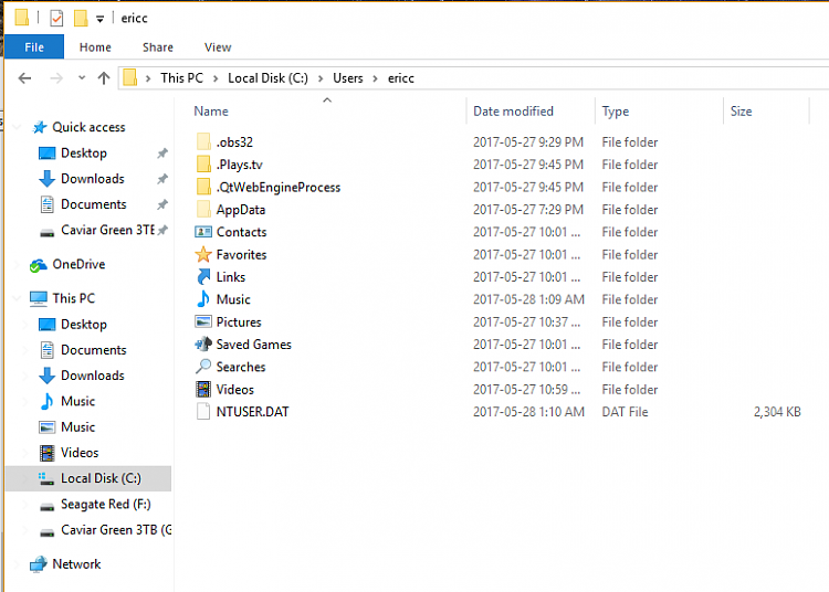 Seeing two &quot;Music&quot; folders in This PC menu, &quot;Pictures&quot; missing-image.png