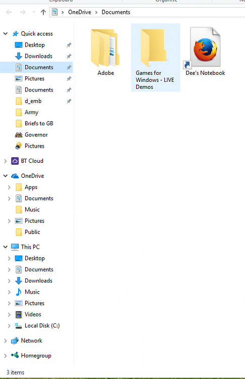 Documents folders in &quot;Quick Access&quot;, &quot;One Drive&quot; and &quot;This PC&quot;-documnets-tab-quick-access.png
