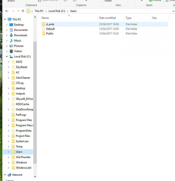 Documents folders in &quot;Quick Access&quot;, &quot;One Drive&quot; and &quot;This PC&quot;-pc-local-disc-c-users.png