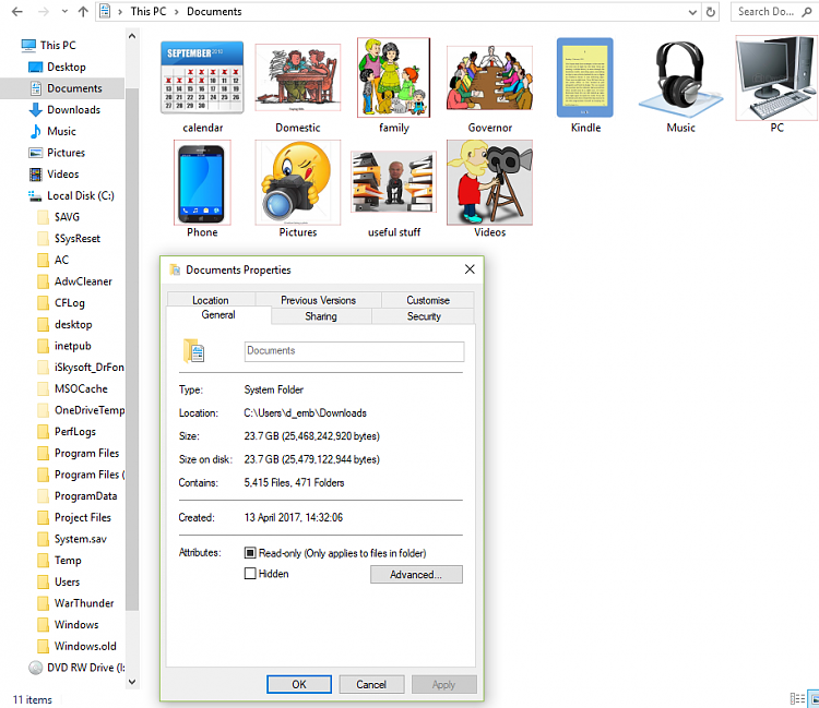 Files moved from desktop end up in mysterious second documents folder-shot1.-folder-i-want-files-sent-my-desktop.png