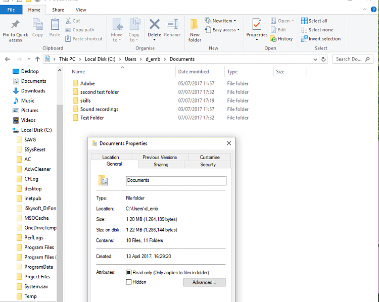 Files moved from desktop end up in mysterious second documents folder-shot-2.-folder-filled-my-desk-top.png
