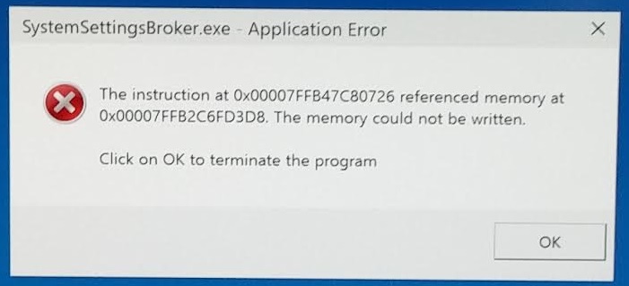 SystemSettingsBroker Error on Restart or ShutDown-error.jpg