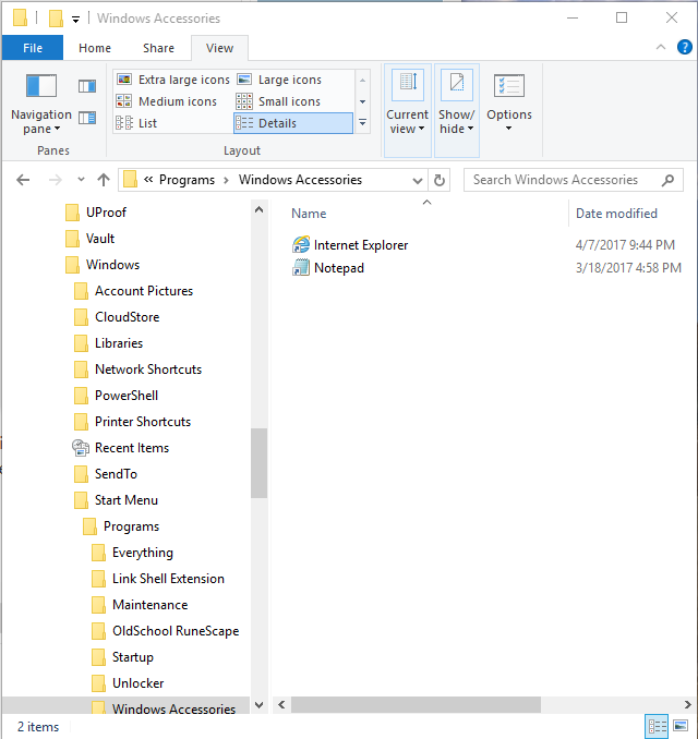 How to get horiz scrolling in Navigation Pane in Win 10 Explorer-image.png