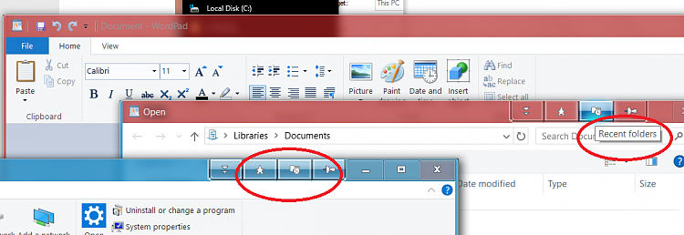 How do I expand the 'Recent' list in the File Explorer?-untitled.png