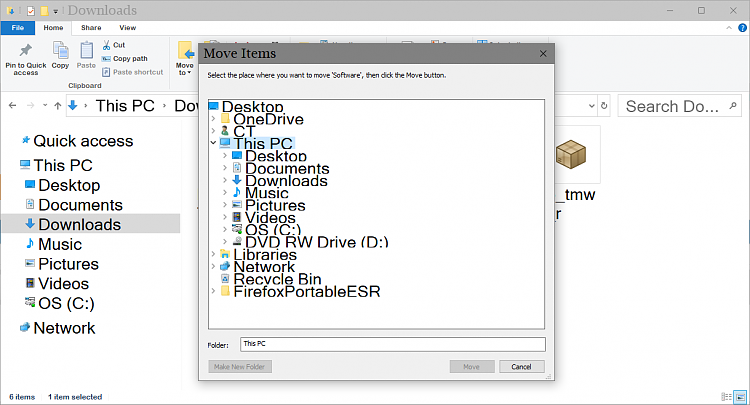 How Do I Remove OneDrive Folder From Win10 &quot;Move Items&quot; Box-capture.png