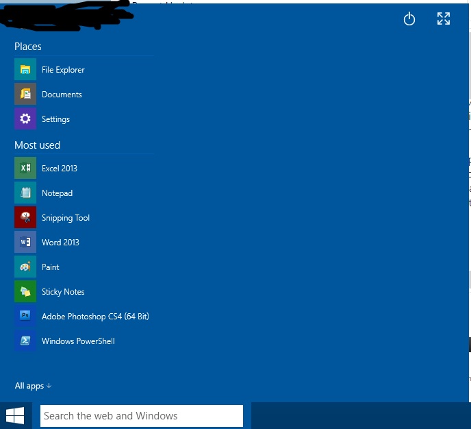 Recent Update to the start menu and taskbar icons-ugly-start.jpg