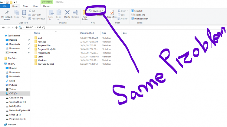 Right click in folder does not show New-&gt;Text Document-sketch.png