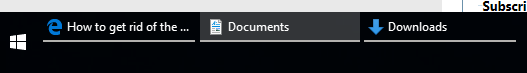 How to get rid of the line under the taskbar icons ?-second_monitor.png