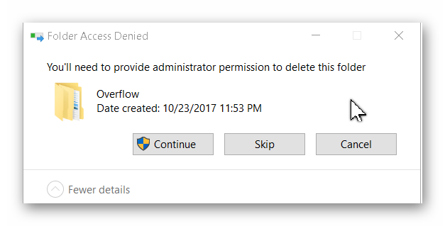 Can't delete folder that I created-image.png