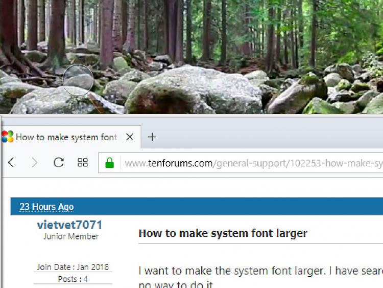 How to make system font larger-magnifier.jpg