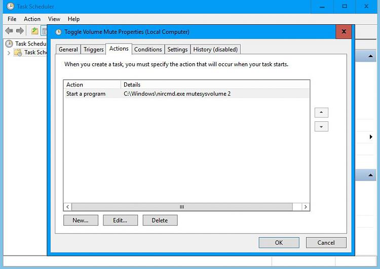 Using Task Scheduler to Mute System Volume-actions.jpg