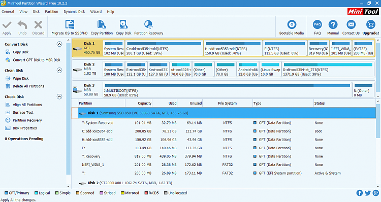 Efi разделы windows 10