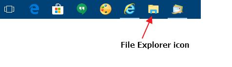 Win+E does not open 'This PC' - how to remedy ?-file-explorer-icon.png