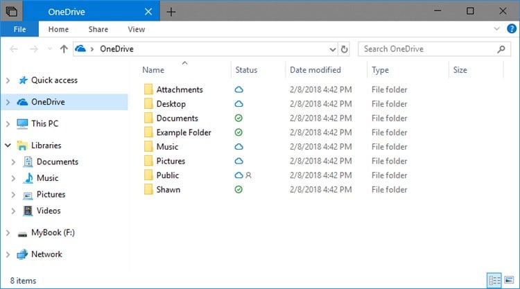 turning off onedrive