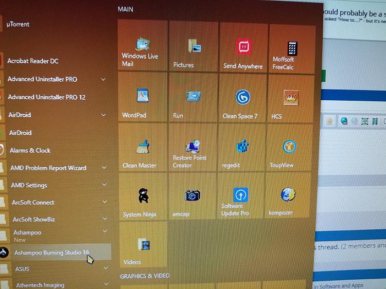 New update messes my start menu up-20180613_135057.jpg