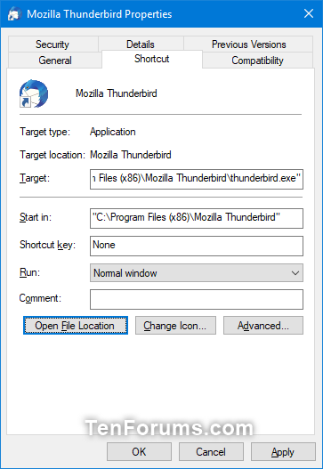 How drag an icon to the quick start area of the Taskbar-thunderbird-2.png