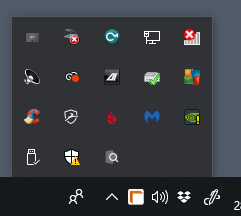 hide icons in hidden icons hide icons in hidden icons
