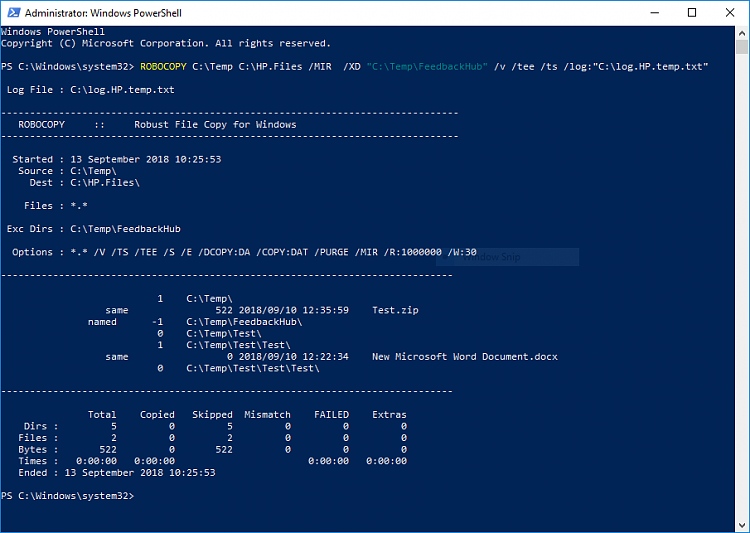 Cyberlink and Feedback Hub | Robocopy Mirroring Part II-capture.png