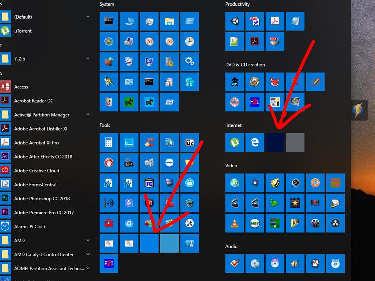 Strange behaviour of pinned menu icons-2bbc6f77-39e5-4091-9731-083a62ddbd57.jpeg