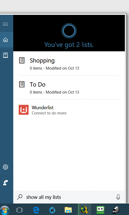 How to get rid of all the tips and cortana garbage on search toolbar?-lists-clear.png