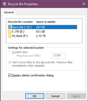 Win10 Recycle Bin no longer lets me recycle stuff to it-recyclebinstillbrokeafterreboot.png