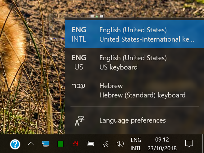 How to set or change the keyboard language in Hebrew for any device?
