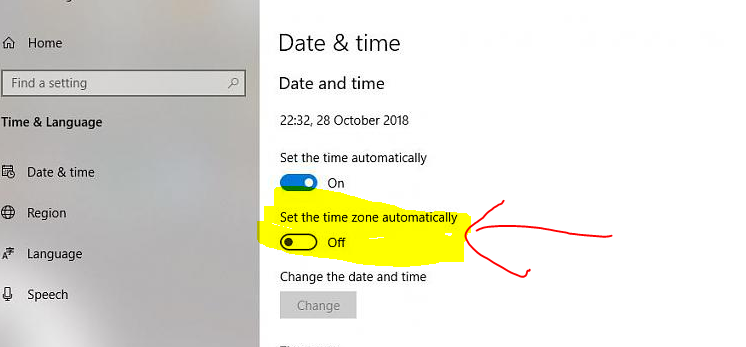 Anyone got wrong time on V1809? It was daylight saving today-image.png