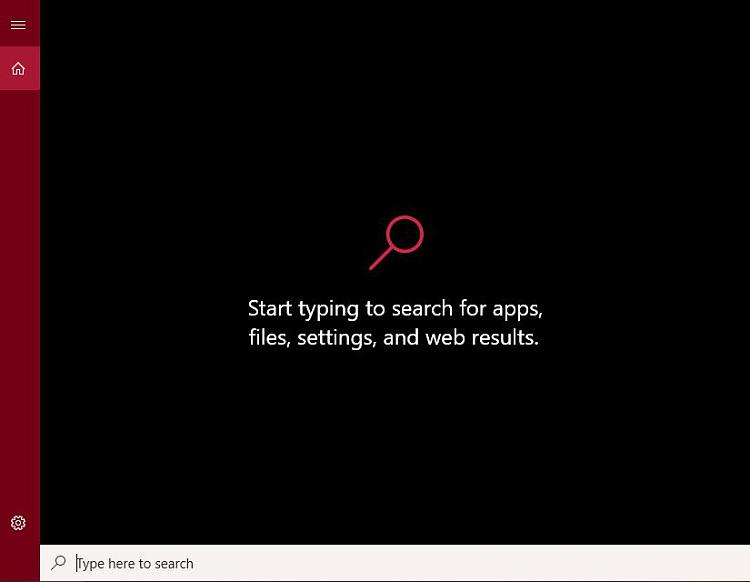 Taskbar/Cortana search window...-initial-search.jpg