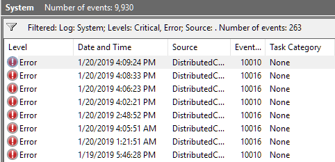 Event ID 10016, DistributedCOM Windows.SecurityCenter.WscBrokerManager-win10-dcom-error-10016.png