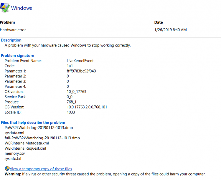 PC Freezing for short periods -&gt; DistributedCOM Error?-image.png