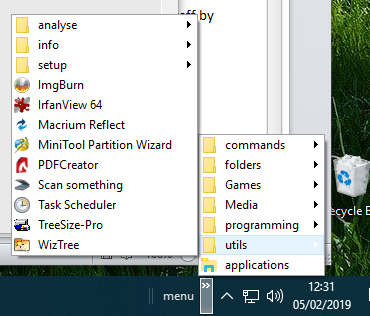 Adding a folder to the Windows 10 Start Menu-toolbar-menu.png