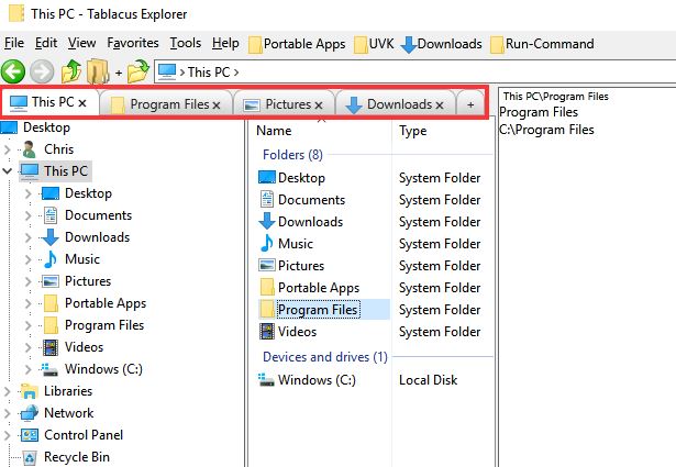 Problem with Windows Explorer last used folder...-tablacus-explorer.jpg