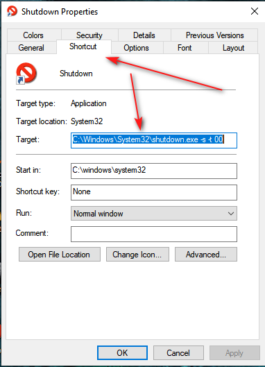Create a Shortcut to shut down the computer.-srtct.png