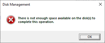 Unable to use MBR2GPT, shrinking the partition fail even manually.-2.png
