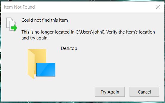 &quot;Item not Found&quot; error-desktop-error.jpg