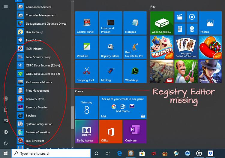 Registry Editor Missing from Administrative Tools in Start menu-start-admin-tools.jpg