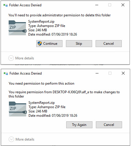 Unable to delete system report file .zip created with Acronis 2019-2019-06-08_15-30-33.jpg