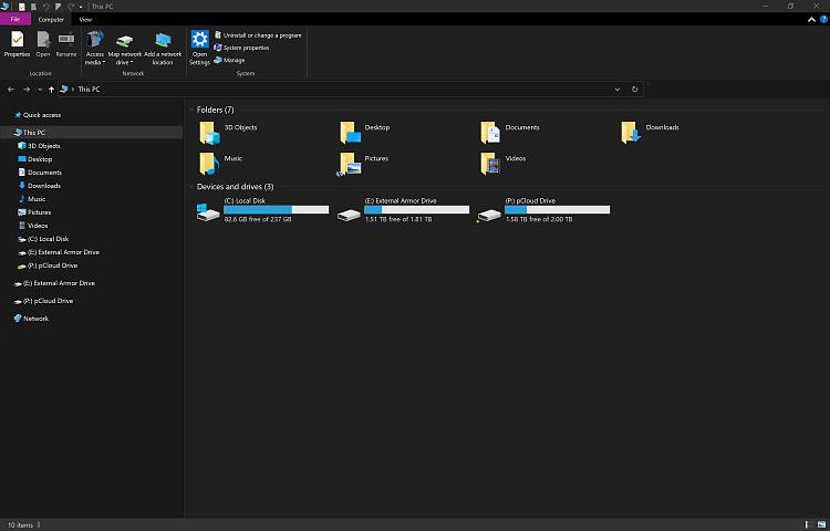 Search Box Missing from File Explorer through 3 Insider Updates-no-search-box.jpg