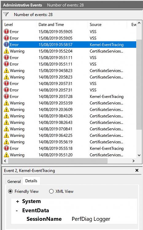 Session &quot;PerfDiag Logger&quot; failed to start error: 0xC0000035 Event ID 2-kernal-eventtracing-error.jpg