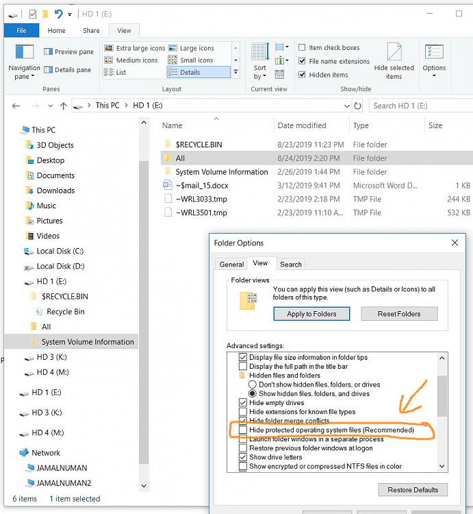 The used size of a hard disk that contains only one folder doesn't mat-clip_1053.jpg