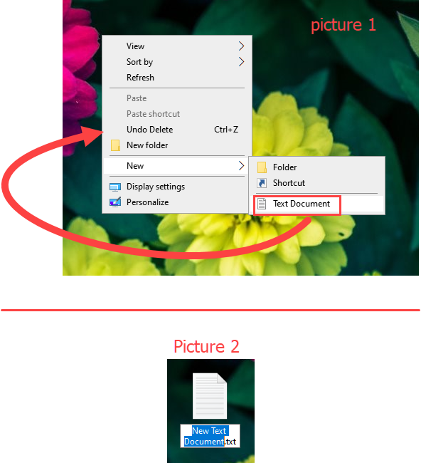 How to add or move New Text Document to the right click main context ?-2019-08-25_12-27-45.png
