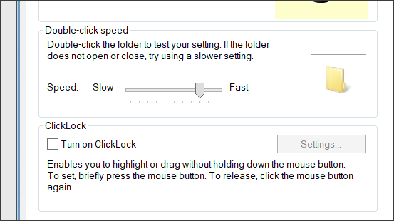 DOUBLE CLICK TEST Mouse