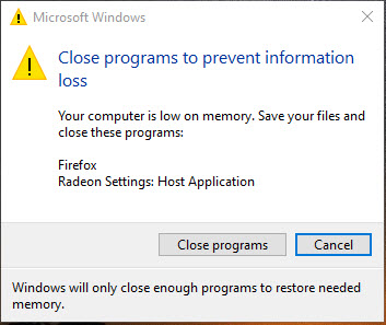 A low memory msg and a win crash on a Dell laptop-win-error-message.jpg