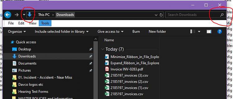 Windows installed 1903 version, but no ribbon in file explorer-capture2.jpg