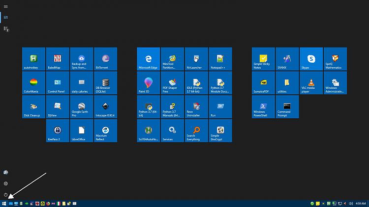 How can I fix this menu problem in the attached image?-windows_start_no_context_menu.jpg
