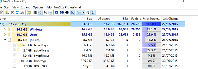 Size of Win 10 Installation seems to be growing-tree1.png