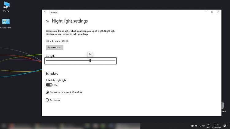 windows 10 night light not working windows 10 night light not working